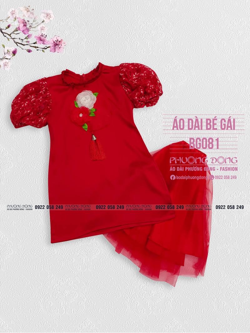 Áo Dài Cách Tân Bé Gái BG081